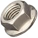 Jergens 19886 Spinner-Grip Flange Lock Nut, Sainless Steel, 3/4-10
