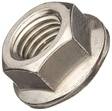 Jergens 19886 Spinner-Grip Flange Lock Nut, Sainless Steel, 3/4-10