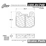 Centric Parts 100.01740 100 Series Brake Pad by Centric