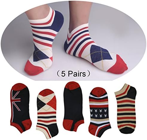 HQSocks Men's Active Socks Best Cotton Active Socks For Men (5 Pair)