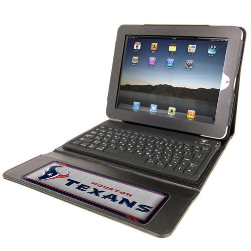 NFL Houston Texans Team Promark Executive iPad Case with Keyboard