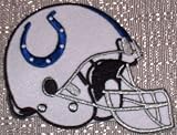 NFL INDIANAPOLIS COLTS 3 1/2" Embroidered HELMET Team PATCH