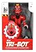 WowWee Robotics 9 Inch Tall Mini Tri-Bot with Three Wheeled Rolling Action, "Pop-Top" Head and Ears, Poseable Arms and LED Eyes_s-1
