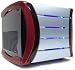 AOpen(AII) キューブ型 MicroATXケース G325 RED