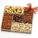 Broadway Basketeers Gourmet Nut Gift Basket for Your Valentine