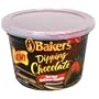 Baker's Dipping Chocolate, Semi-Sweet, 7-Ounce Microwavable Tubs (Pack of 12)