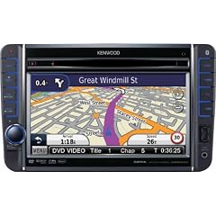 Kenwood DNX 520 VBT Moniceiver mit All-In-One Navigationssystem (17,7 cm / 7 Zoll Doppel-DIN Monitor, DVD Player, DivX-zertifiziert, USB) schwarz