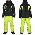 VAXPOT(バックスポット) スキーウェア メンズ 男性用 上下セット スキー ウェア L（男性用L） CH-CHRxGRN/GRN