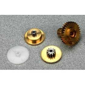 Gear Set: Servo High-Torque MG125,MG126 from High Torque Servos