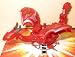 Bakugan Gundalian Invaders Pyrus Dharak 770G w/ DNA -