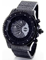 From Amazon.com. Click for details:
 Watch: JOJINO .18ct Diamond Watch by Joe Rodeo Watch All Blacked Out Case Mens Watch Black 10 Row Band - Joe Rodeo Watch: JOJINO .18ct Diamond Watch by Joe Rodeo Watch All Blacked Out Case Mens Watch Black 10 Row Band - Joe Rodeo