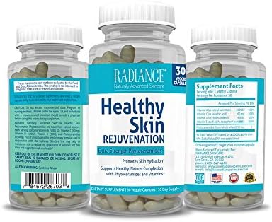 Radiance Skin Care. MIRACULOUS HEALTHY SKIN Vitamins. Eliminate Dry Skin, Brittle Hair and Dry Cuticles. Heal Your Skin from the inside out. 30caps