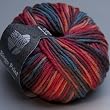 Lana Grossa Bingo 342 rot-petrol 50g Wolle