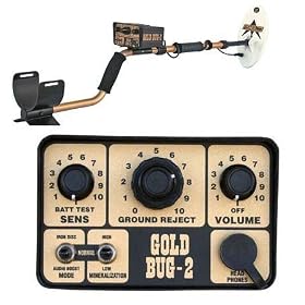 Fisher Gold Bug-2 Metal Detector with 10 1/2" Search Coil