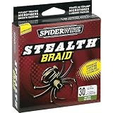 Fishing: Spiderwire Stealth Superbraid 125Yard Fishing Line Green