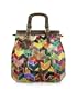 Ghibli Multicolor Patchwork Python Tote Handbag