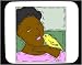 Decorated Mouse Pad with canary, body, individuals, individual, humans, girl, person, human, persons, people, pet, bird