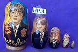 Harry Potter Russian Nesting Doll 5 Pcs / 4in * HP.4