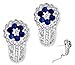 Cubic Zirconia {C.Z.}Sapphire Diamond Beautiful