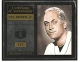 1996 Highland Mint MAGNUM Signature Series LIMITED EDITION MLB Baseball Coin Set: Cal Ripken, Jr - Baltimore Orioles - Matched Number Coin Set