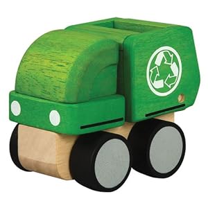 PlanPreschool Mini Garbage Truck by PlanToys