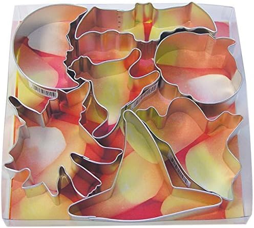 Halloween Tin Cookie Cutter 7 Pc Set L1852-01