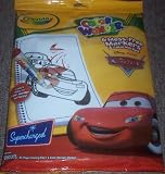 Crayola Disney Pixar Cars Color Wonder Mess Free Markers and Coloring Pad