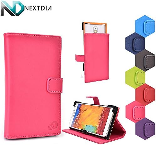 Huawei Ascend Y600 Stand Case with Quick Camera Access | Shady Lady Pink + NEXTDIA Cable Organizer
