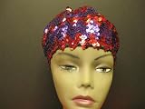 51UNSmHAD9L. SL160  Tam Tam Beret/ Red and Purple...Red Hat Ladies Sosiety !! Just Too Fun!