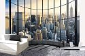 Platin Art Wall Mural Deco Wall, New York Office View, 8-Feet 4-Inch by 12-Feet