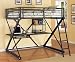 Z-Bedroom Full Size Loft Study Bunk By Powell Furniture