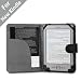 Acase(TM) Classic Kindle (Lastest Generation) Leather Case (Black) for 4th Generation 6″ Kindle Wi-Fi w/o Keyboard