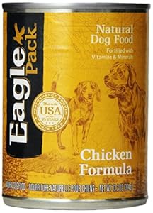 Eagle Pack Natural Wet Canned Dog Food, Chicken Formula, 13.2-Ounce Can (Value Pack of 12)