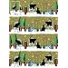 Snow Garden Cats Christmas Wrapping Paper