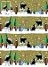 Snow Garden Cats Christmas Wrapping Paper