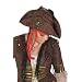 Piratenhut Leder look Pirat Hut Seer�uberhut Seer�uber