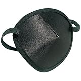 Black Elastic Eye Patch - Single