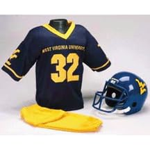 <b>West Virginia Mountaineers NCAA Youth Four Piece Football Uniform Set (Medium) from Franklin</b>