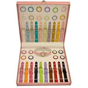 watch set with interchangeable bands