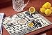 CounterArt Cherish Fleur De Lis Glass Cutting Board, 15 x 12 Inches