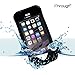 iPhone SE Waterproof Case, iThroughTM 20ft(6M) Swimming Diving iPhone 5/5S Underwater Case, Dust Proof, Snow Proof, Shockproof, Heavy Duty Full Sealed Protection Case for iPhone 5/5S SE(Black)