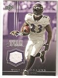 2008 Upper Deck Team Colors Jerseys #TCWM Willis McGahee - Baltimore Ravens (Piece of Authentic Game-Used Memorabilia)(Football Cards)