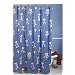 Blue Jean Teddy Shower Curtain