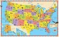 Rand McNally Kids Illustrated Us Wall Map