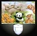 Baby Jungle Animals Decorative Night Light Image