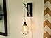 Rolay 25W Vintage Edison Bulbs, T45 Clear Glass Antique Vintage Old Fashioned E26 Incandescent Light Bulbs, 8 Pack