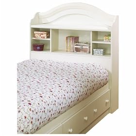 Bookcase Headboard - Vanilla