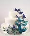 Weddingstar Gorgeous Butterfly Cake Sets, Something Blue