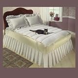 Bedsack Pillow Bed Mattress Topper Twin Size, White by Bedsack