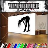 Stripper Bending Over Strippers Pole Dancing Erotic Skin People Vinyl Decal Sticker 048